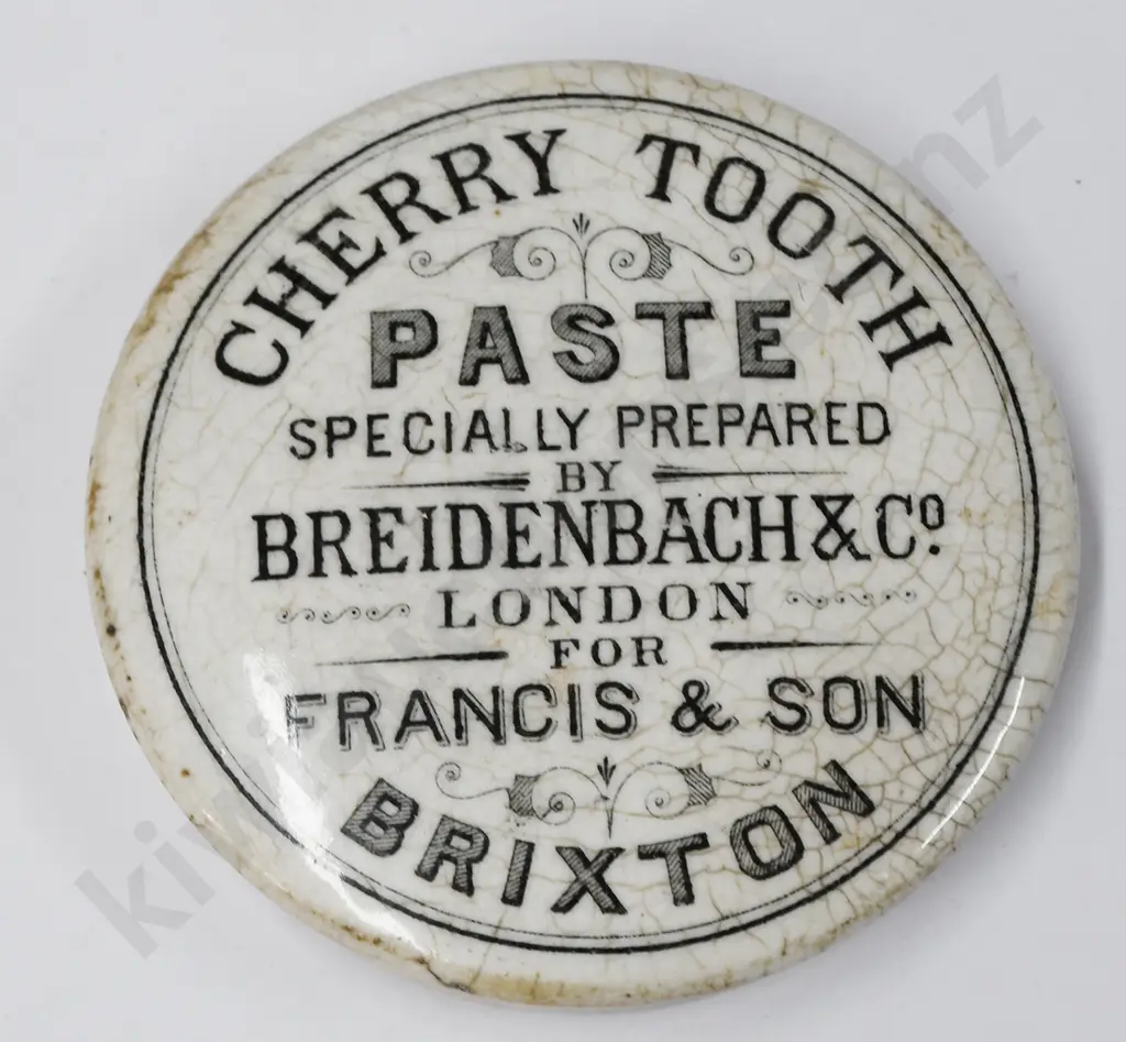 ENGLISH TOOTH PASTE POT LIDS Image 1++