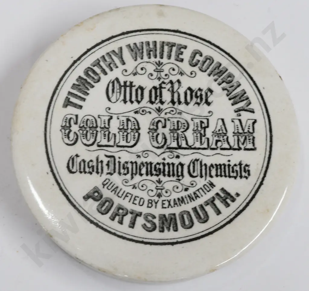 TIMOTHY WHITE PORTSMOUTH POT LIDS Image 1++