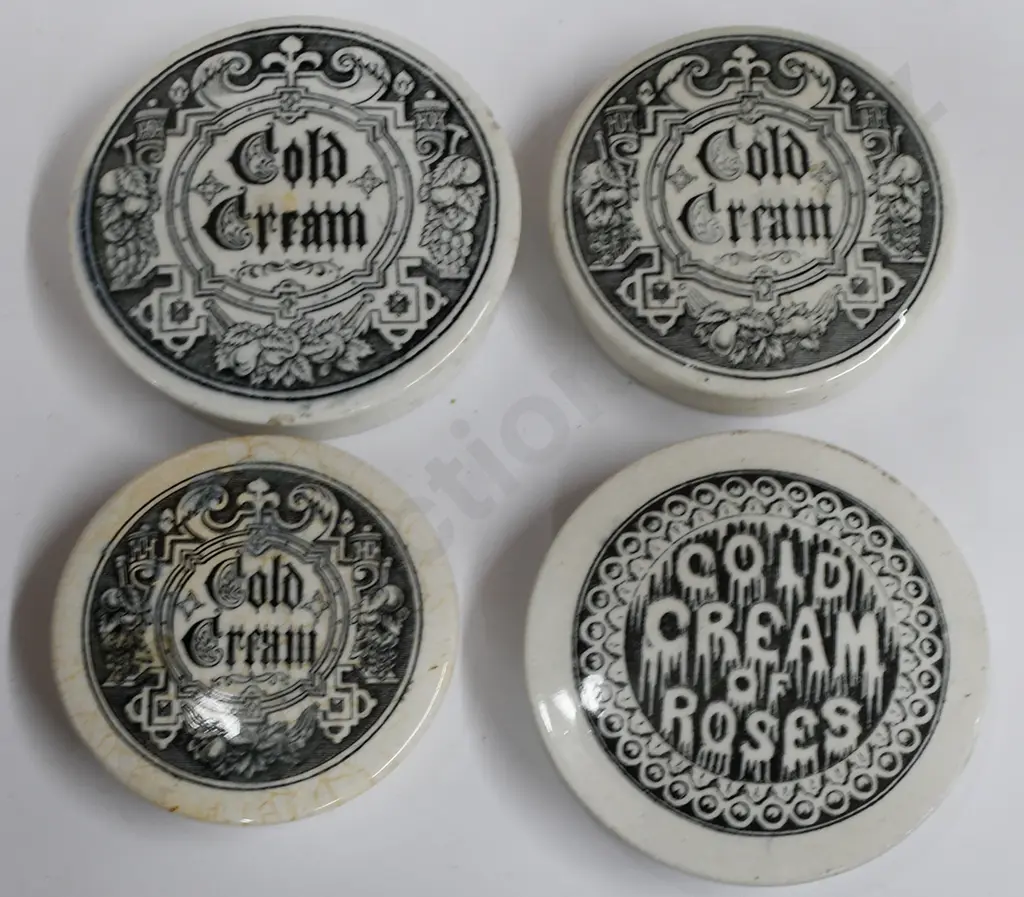 COLD CREAM POT LIDS Image 1++