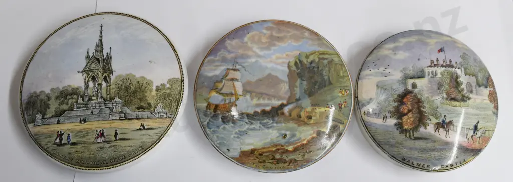 PRATT COLOURED POT LIDS Image 1++