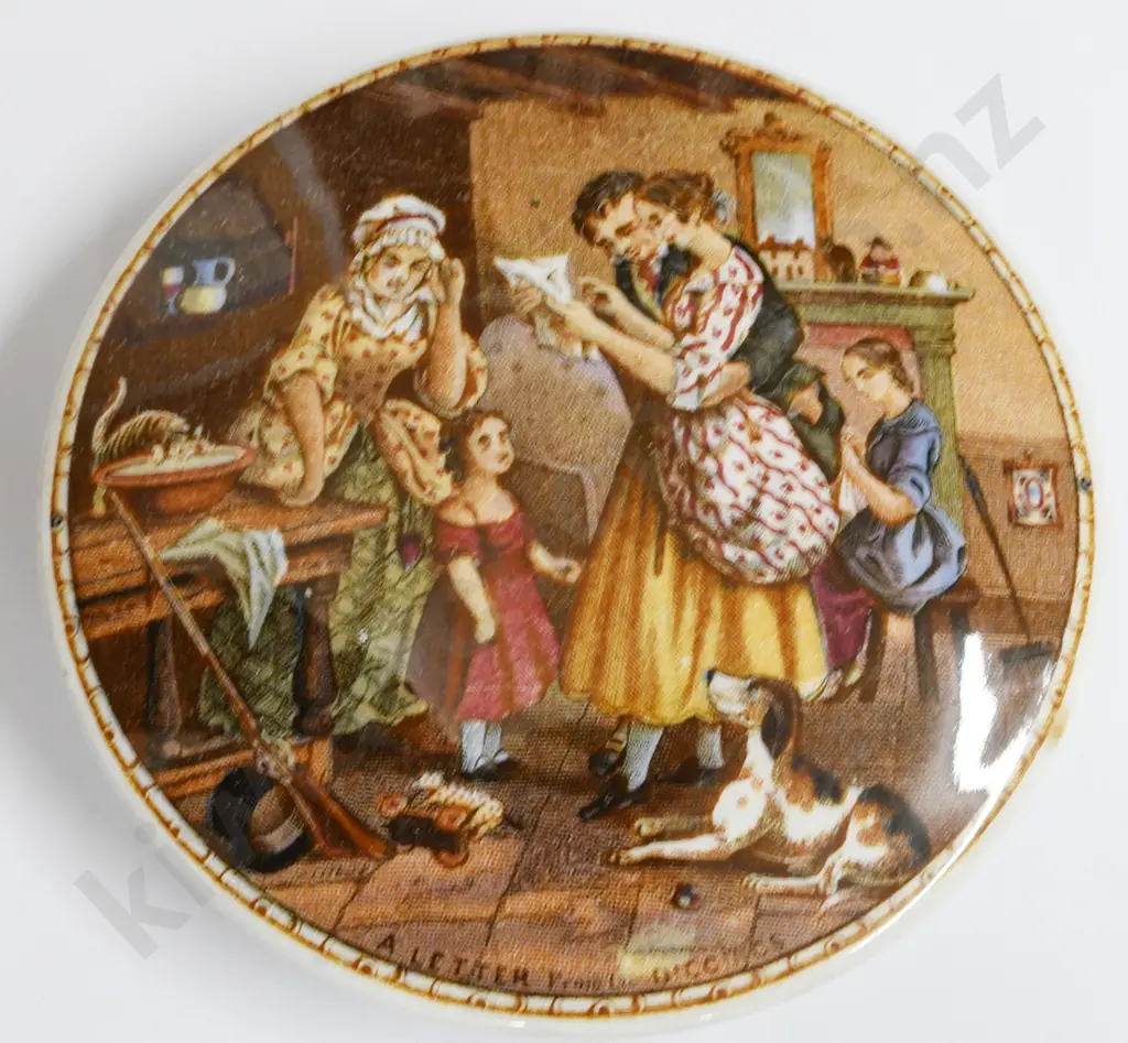 PRATT COLOURED POT LIDS Image 1++