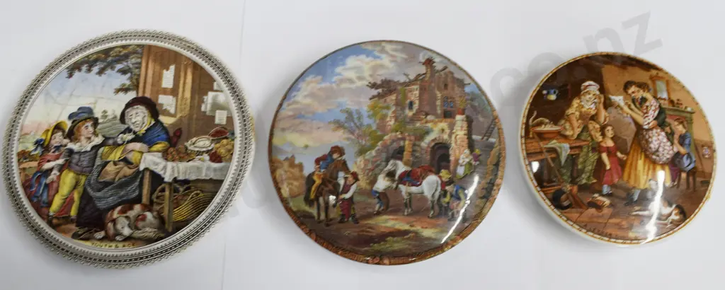 PRATT COLOURED POT LIDS Image 1++