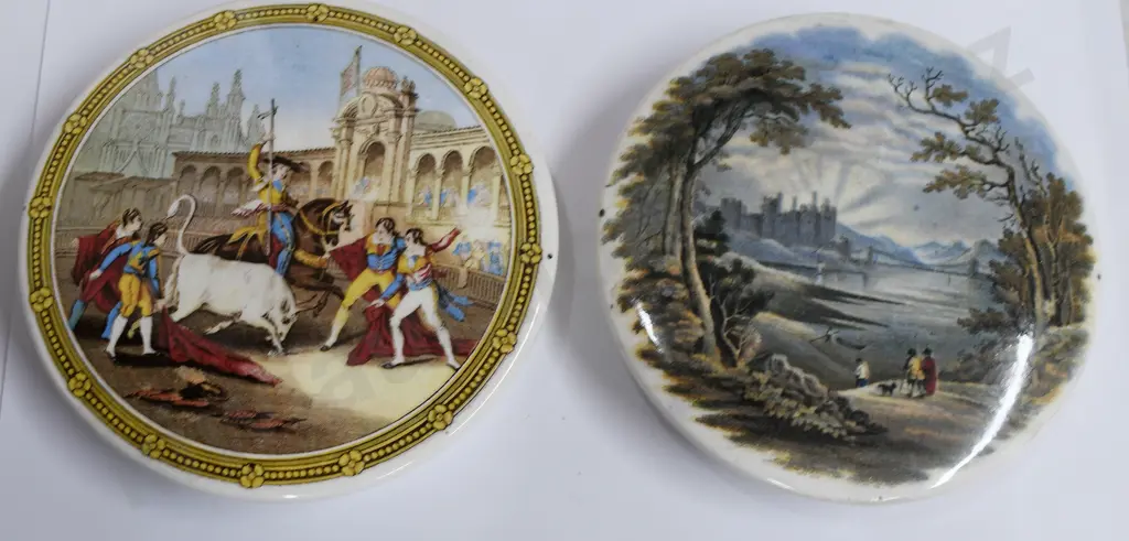 REPRODUCTION PRATT POT LIDS Image 1++