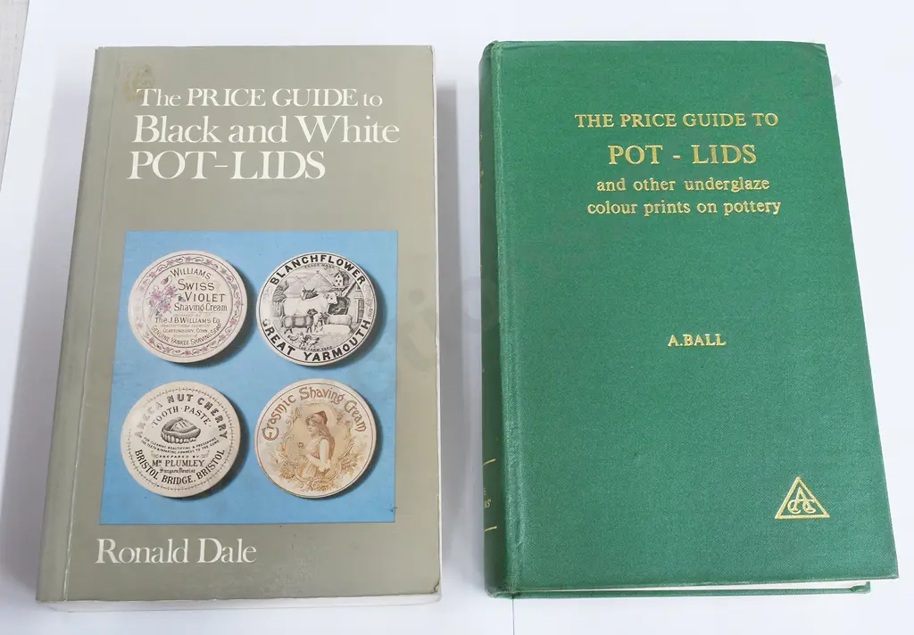POT LID AND PRATT POT LID REFERENCE BOOKS Image 1++