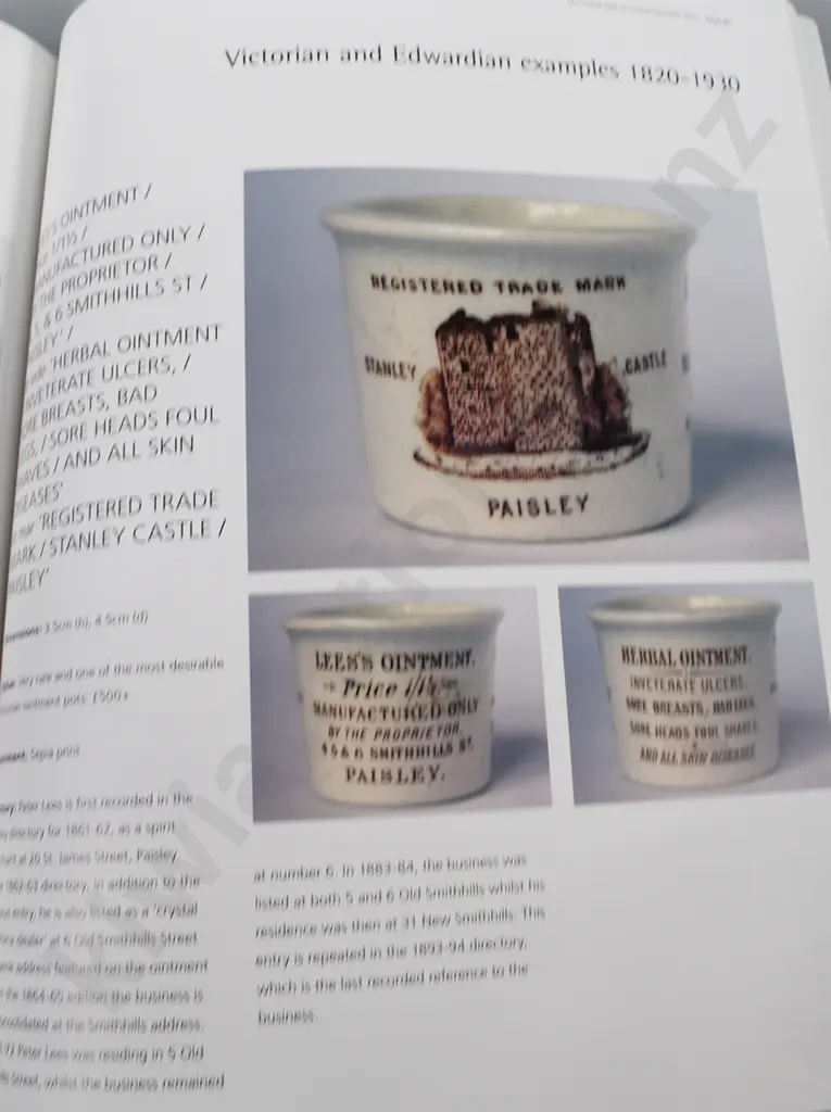 OINTMENT POTS REFERENCE BOOKS Image 1++
