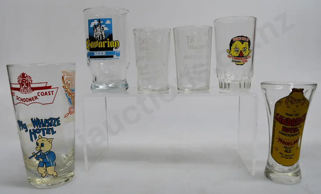 ASSORTED PUB DRINKING GLASSES Image 1++