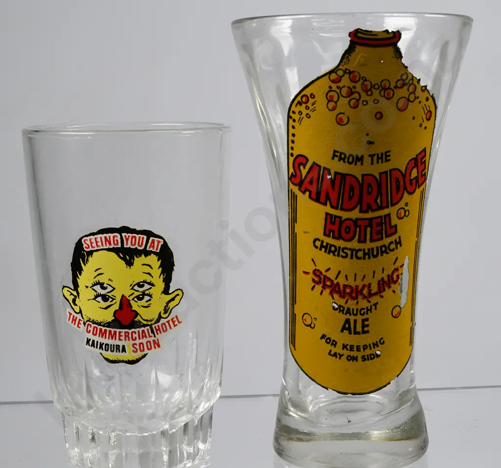 ASSORTED PUB DRINKING GLASSES Image 1++