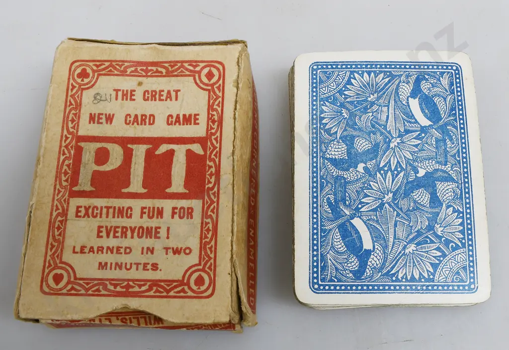 PIT CARD GAME A D WILLIS WANGANUI Image 1++