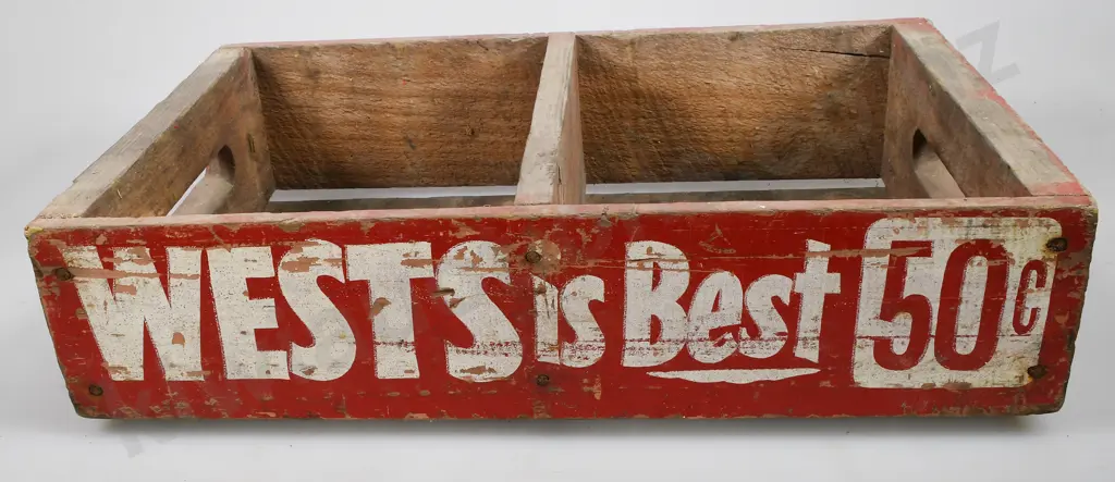 WESTS IS BEST 50C BOTTLE CRATE Image 1++