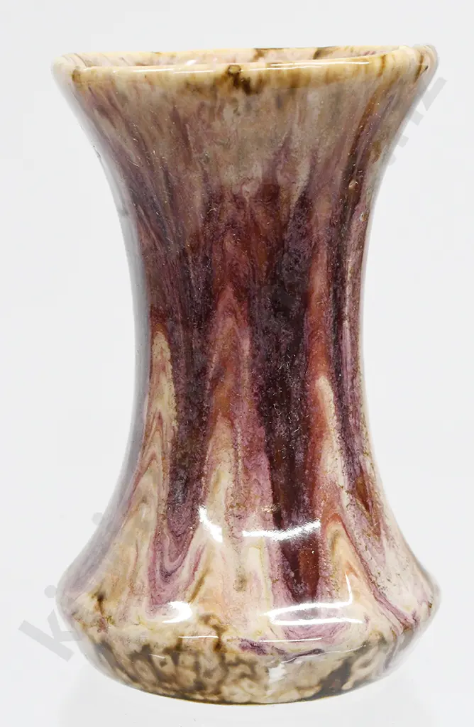 CROWN LYNN TRICKLE GLAZED VASE Image 1++