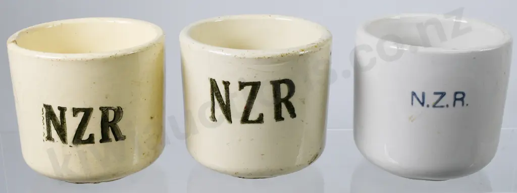 NEW ZEALAND RAILWAY CUPS Image 1++