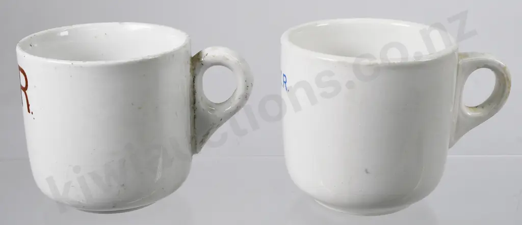 NEW ZEALAND RAILWAY CUPS Image 1++