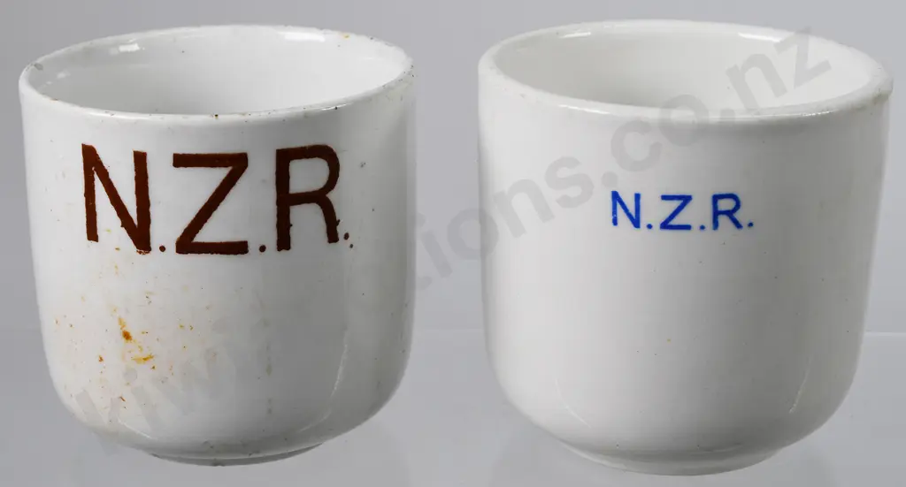 NEW ZEALAND RAILWAY CUPS Image 1++