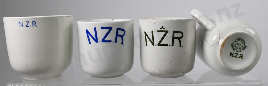 NEW ZEALAND RAILWAY CUPS Image 1++