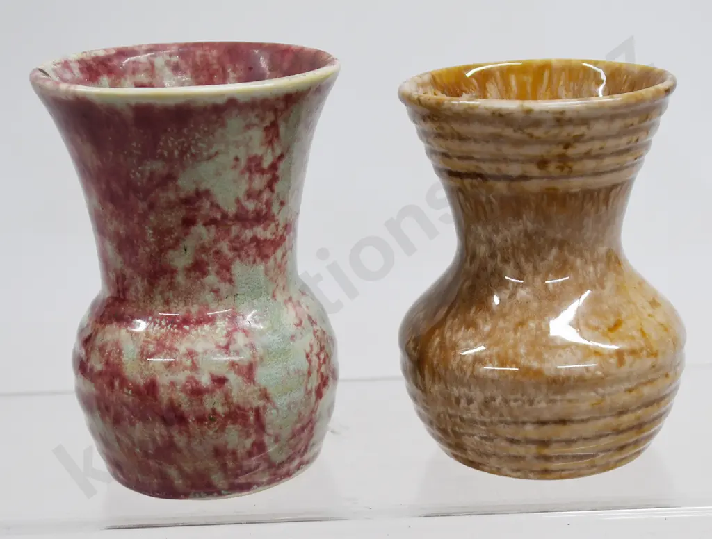 CROWN LYNN AMBRICO VASES NUMBERS 50 & 41 Image 1++
