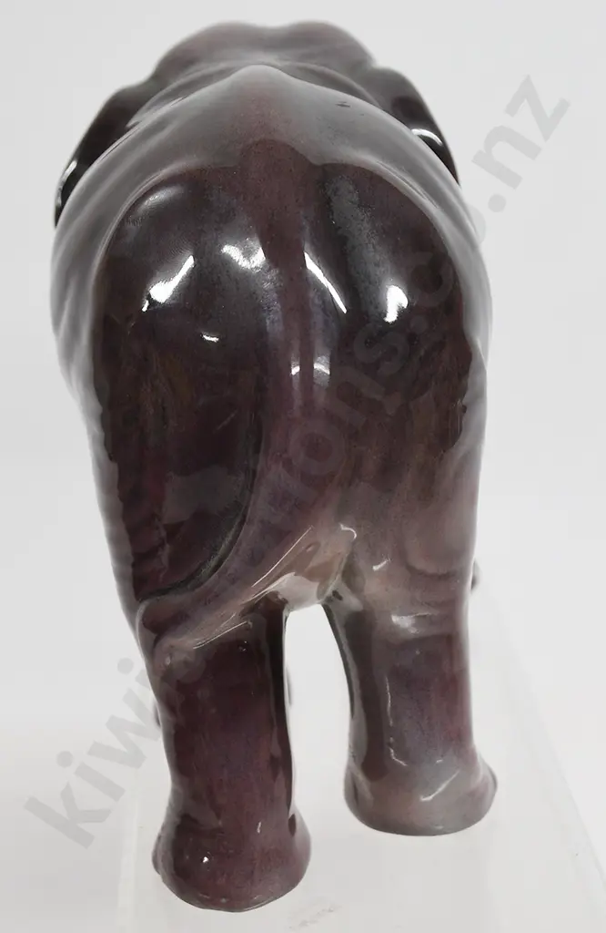 CROWN LYNN ELEPHANT LAVENDER/GREY Image 1++