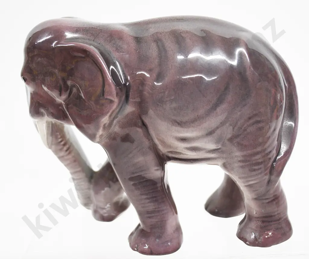 CROWN LYNN ELEPHANT LAVENDER/GREY Image 1++