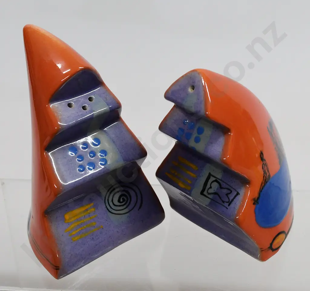 BRENDAN ADAMS POTTERY SALT & PEPPERS Image 1++