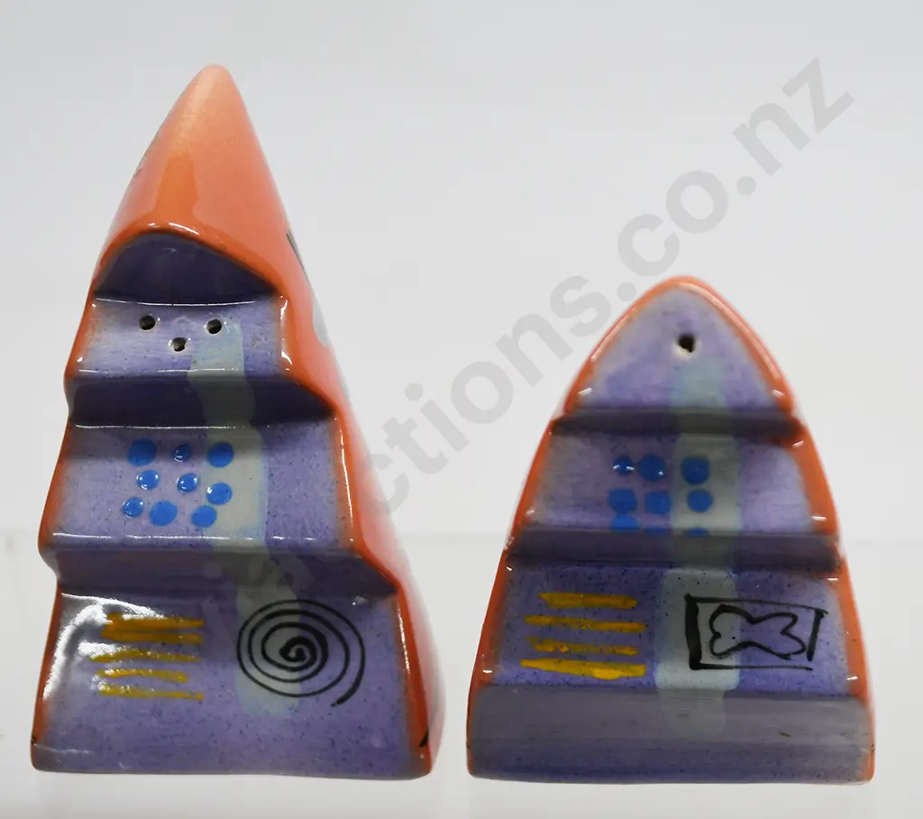 BRENDAN ADAMS POTTERY SALT & PEPPERS Image 1++