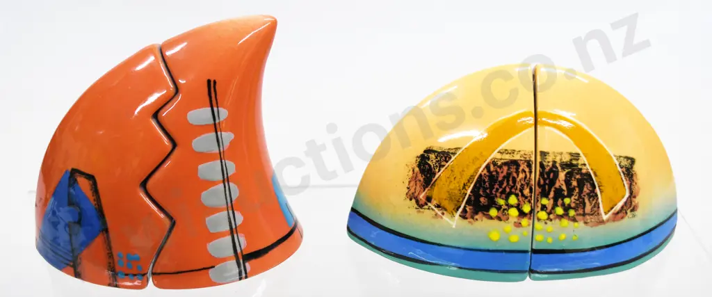 BRENDAN ADAMS POTTERY SALT & PEPPERS Image 1++