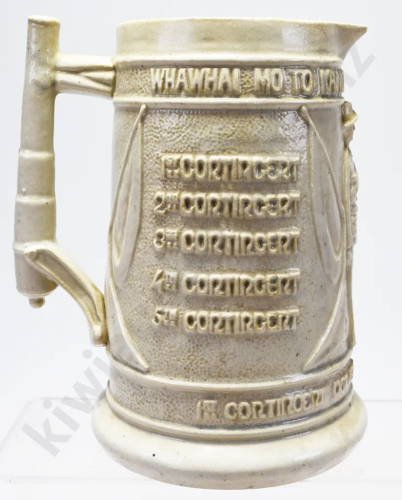 RARE PETER HUTSON & CO. POTTERY COMMEMORATIVE BOER WAR JUG (1899-1902) Image 1++