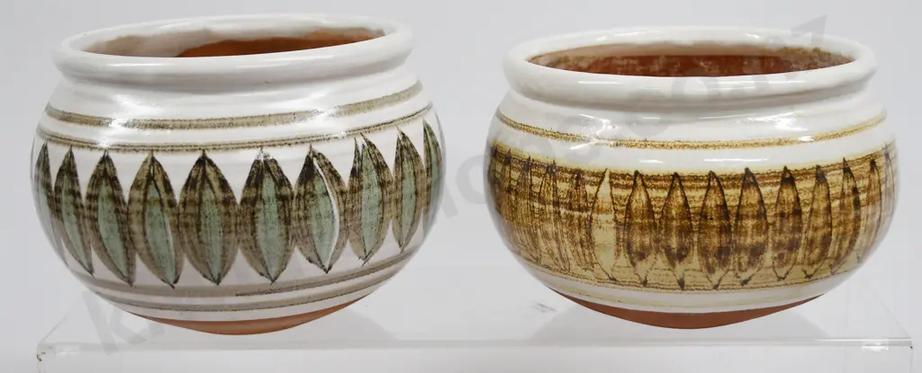 HANMER POTTERY PLANT POTS Image 1++