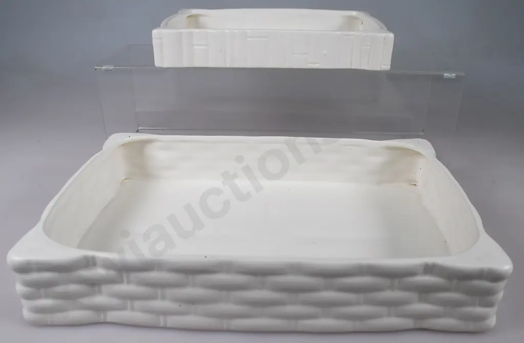 CROWN LYNN BAMBOO FLAT BOWL NUMBER 365 , BAMBOO BOWL NUMBER 651 Image 1++