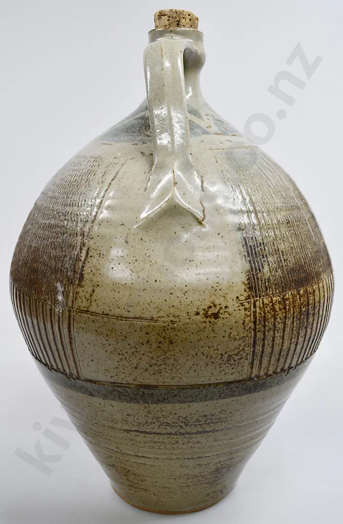JACK LAIRD LARGE POTTERY WINE DISPENSER Image 1++