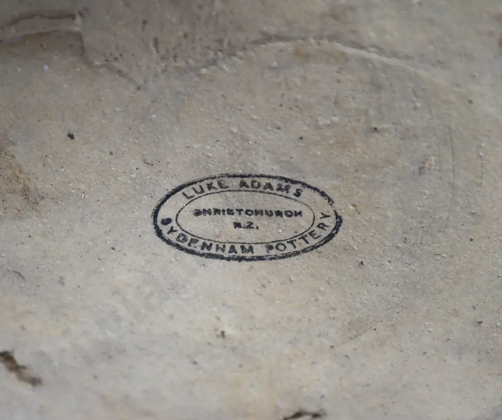 LUKE ADAMS TWO TONE STONE JAR Image 1++