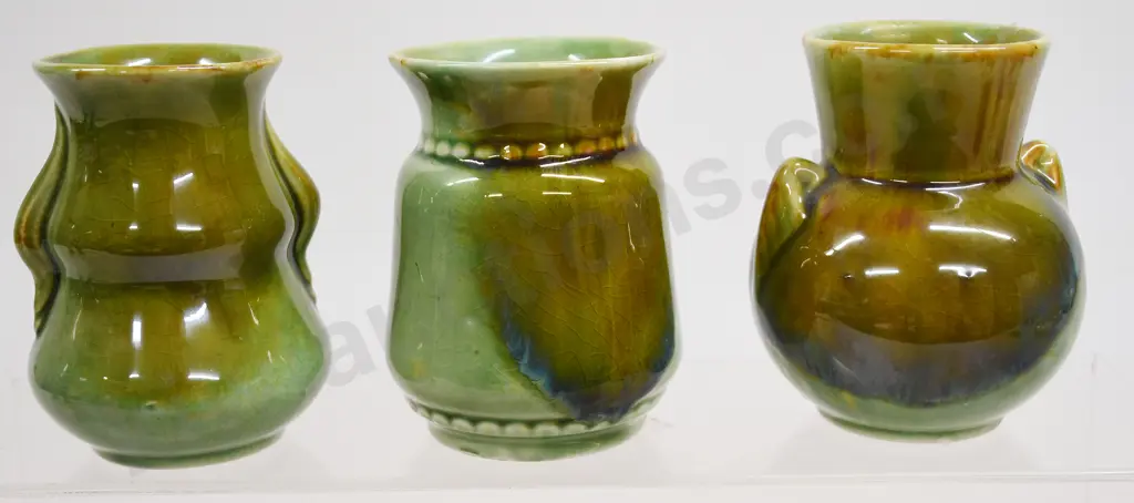 CROWN LYNN MINI VASES Image 1++