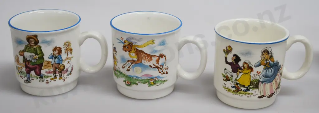 CROWN LYNN NURSERY TALES CROCKERY Image 1++