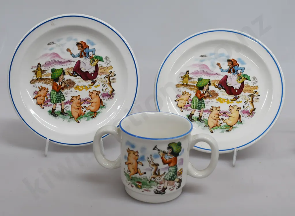 CROWN LYNN NURSERY TALES CROCKERY Image 1++
