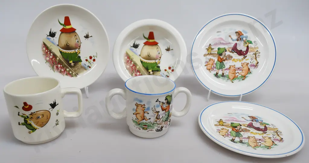 CROWN LYNN NURSERY TALES CROCKERY Image 1++