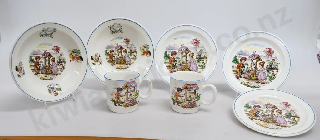 CROWN LYNN NURSERY TALES CROCKERY Image 1++