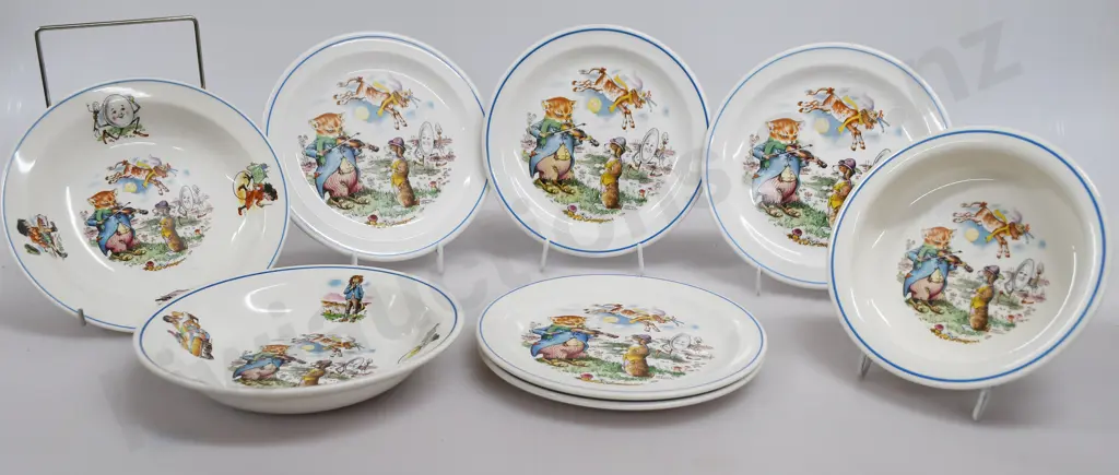 CROWN LYNN NURSERY TALES CROCKERY Image 1++