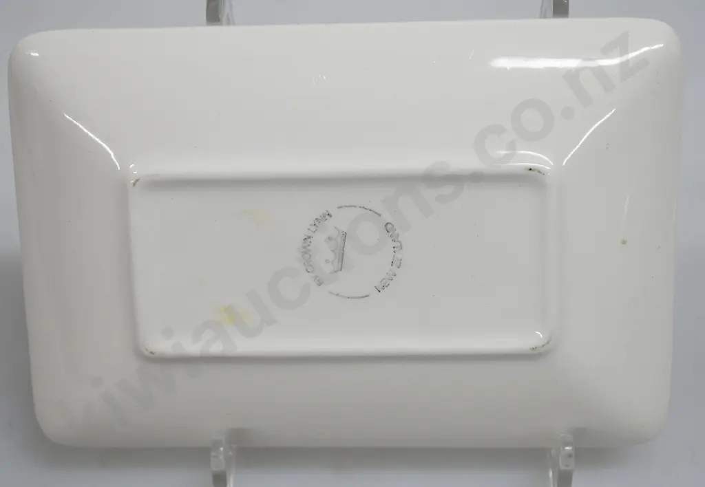 CROWN LYNN POSTAGE STAMP DISH $1 TASMAN GLACIER Image 1++