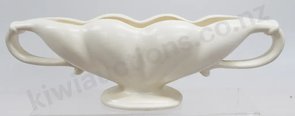 O C STEPHENS DOUBLE HANDLED MANTLE VASE Image 1++