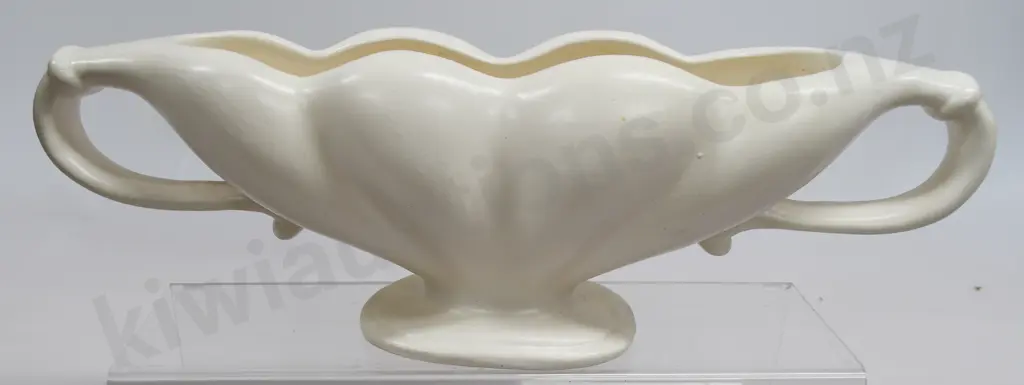 O C STEPHENS DOUBLE HANDLED MANTLE VASE Image 1++