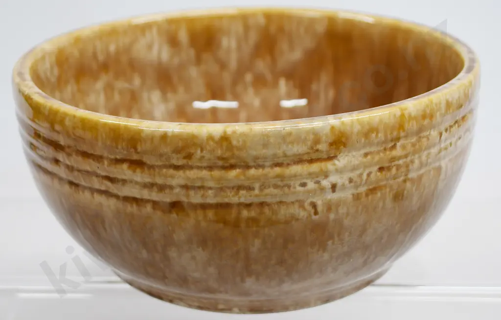 CROWN LYNN LARGE PLAIN BOWL NUMBER 5 Image 1++