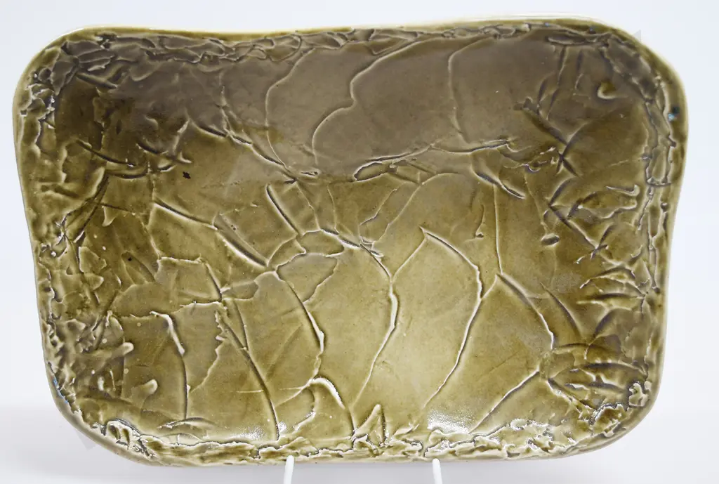 OC STEPHENS PATTERNED RECTANGULAR PLATTER Image 1++