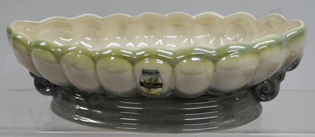 TITIAN BIG CROWN LUSTRE VASES NUMBER B108 Image 1++