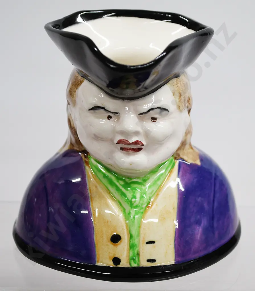 CROWN LYNN HAND PAINTED GLAZED TOBY JUG Image 1++
