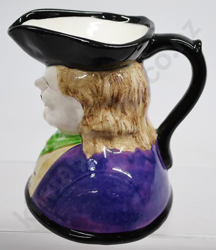 CROWN LYNN HAND PAINTED GLAZED TOBY JUG Image 1++