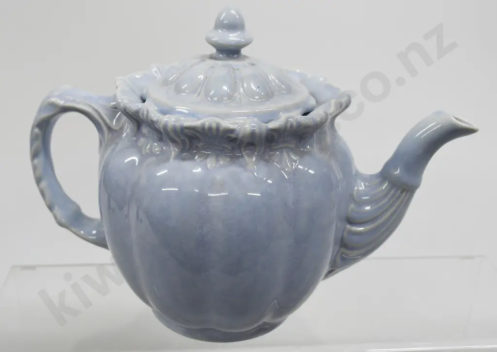 TEMUKA WARE TEAPOT PASTEL BLUE Image 1++
