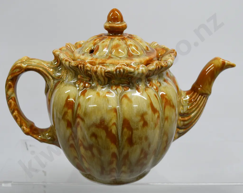 TEMUKA WARE TEAPOT MOTTLED Image 1++
