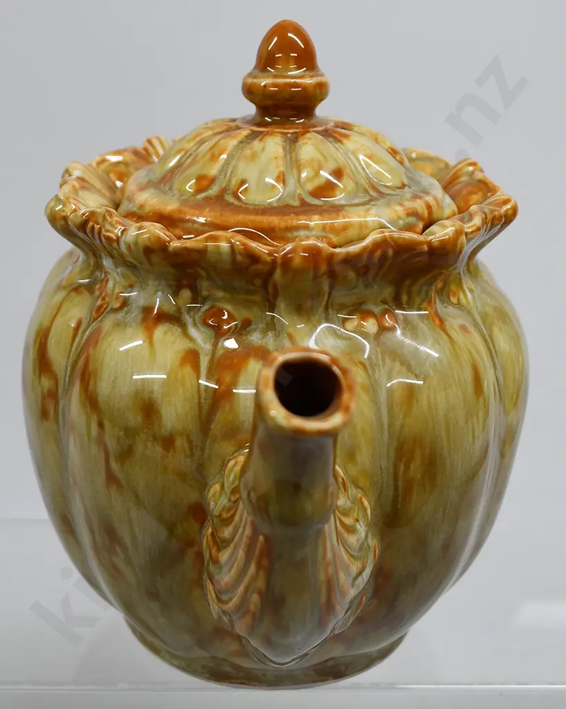 TEMUKA WARE TEAPOT MOTTLED Image 1++