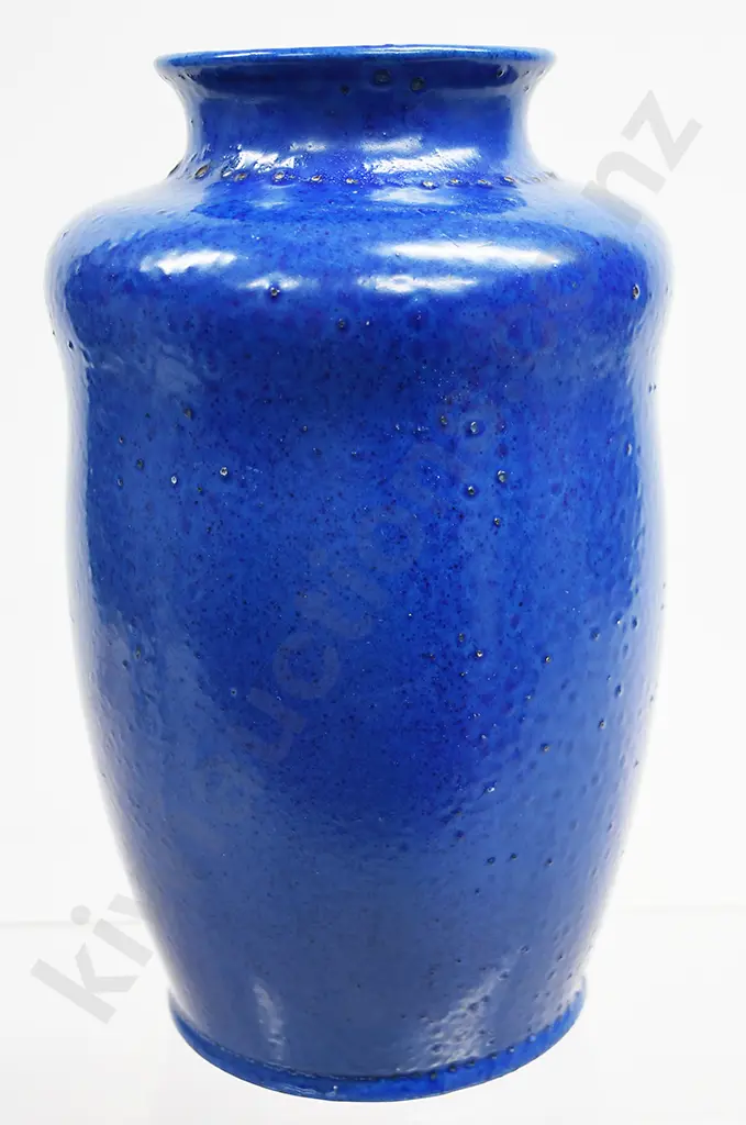TEMUKA WARE BLUE VASE Image 1++