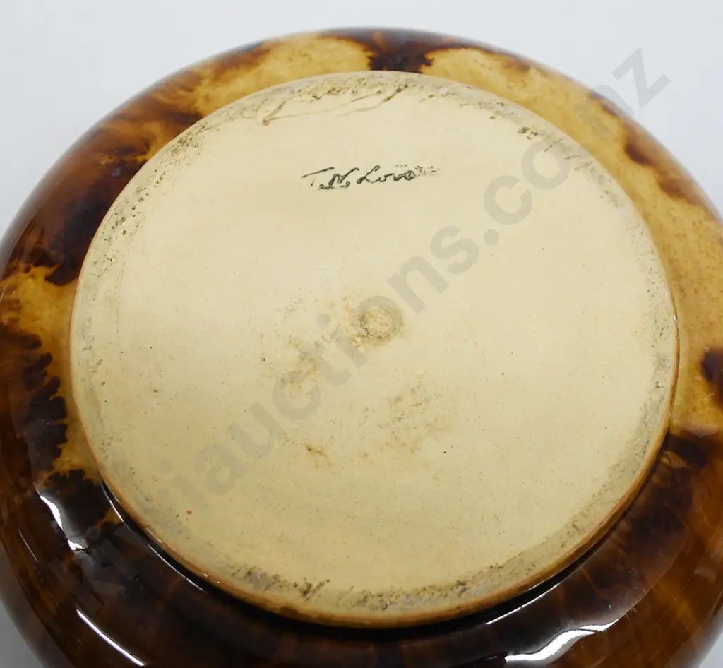 LOVATT TEMUKA GLAZED BOWL Image 1++