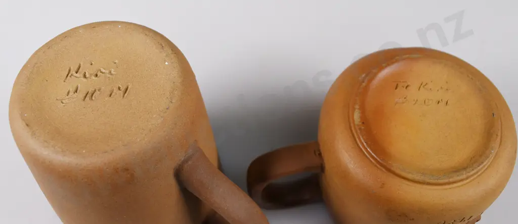 TE RONA NEW ZEALAND THEMED MUGS IN RELIEF Image 1++