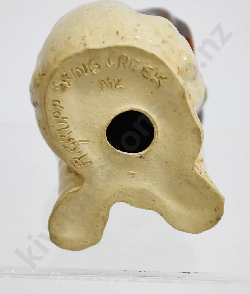 GRUPP SPRING CREEK STUDIO POTTERY SPANIEL Image 1++